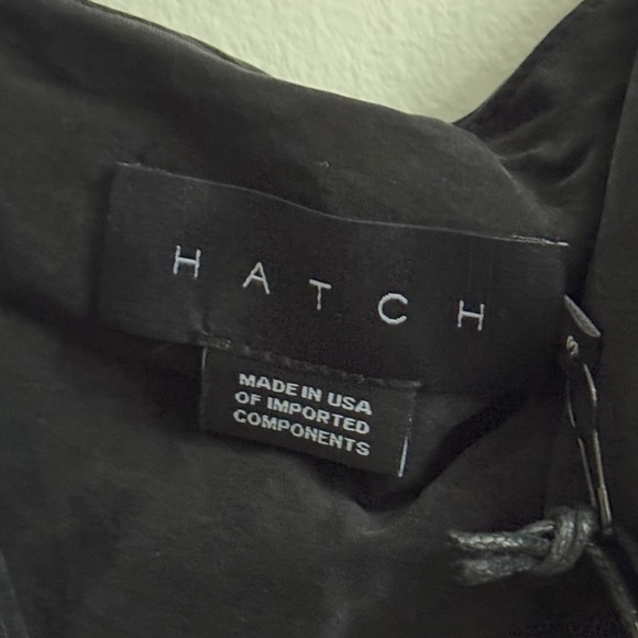 NEW Hatch The Ricky Slip Maternity Dress Size 3 Large Black Maxi Women’s NWT - Picture 4 of 11